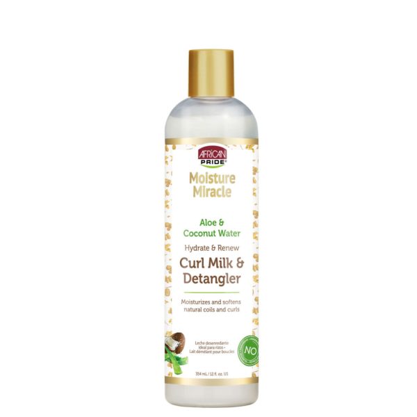 African Pride Aloe & Coconut Water Curl Milk & Detangler