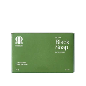 R and R Skincare Black Soap Bar Revive