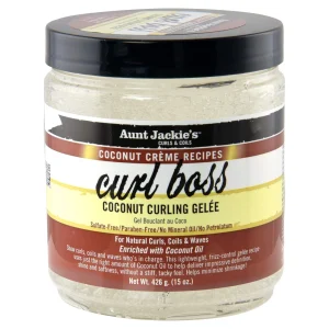 Aunt Jackie's Curl Boss – Coconut Curling Gelée