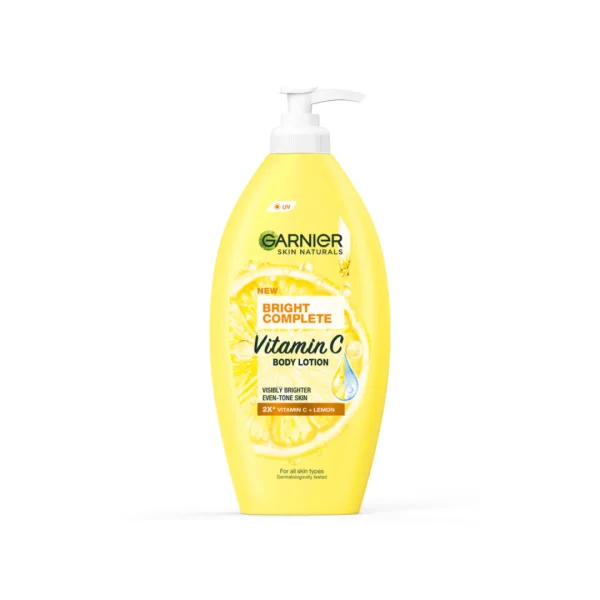 Garnier Bright Complete Body Serum Lotion With Vitamin C + Lemon