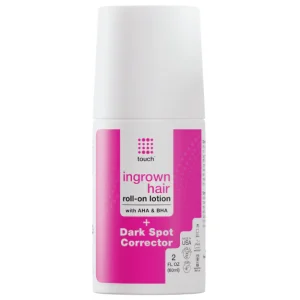 Touch Ingrown Hair Roll-on Lotion with AHA and BHA