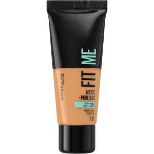 Maybelline Fit Me Matte + Poreless Foundation 332 Golden Caramel
