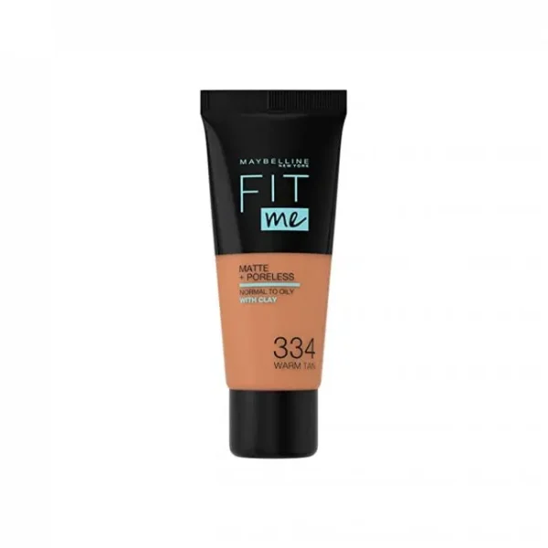 Maybelline Fit Me Matte + Poreless Foundation  Warm Sun 334