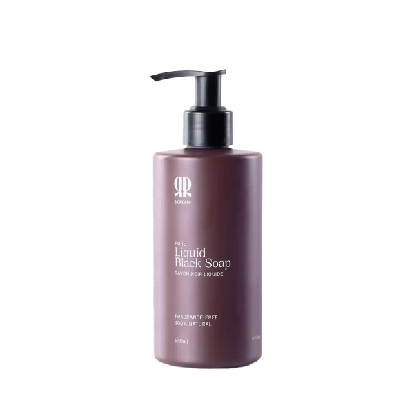 R and R Skincare Liquid Black Soap- Pure