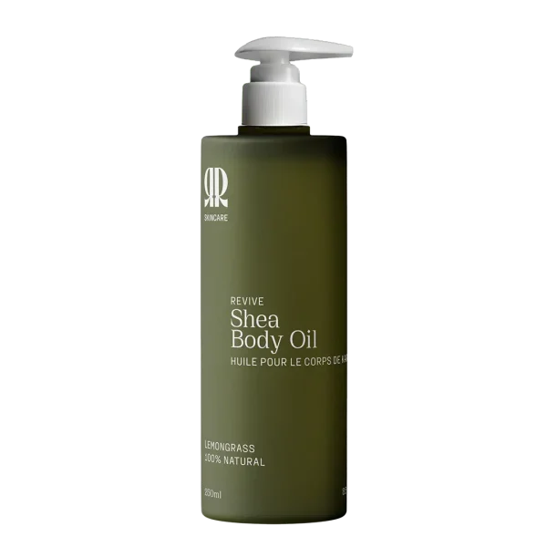 R and R Skincare Shea Body Oil - Revive Lemongrass