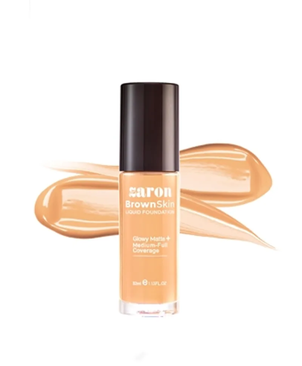 Zaron BrownSkin Liquid Foundation Chedder