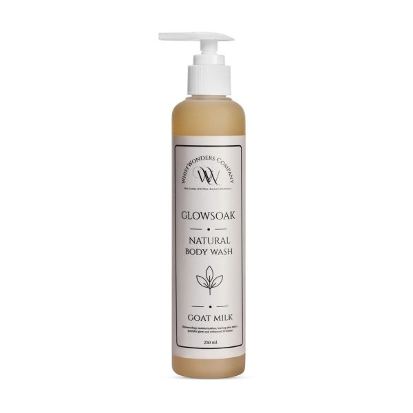 Whiffwonders Glowsoak Natural Body Wash Goat Milk