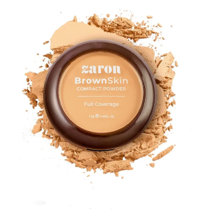 Zaron BrownSkin Compact Powder Almond