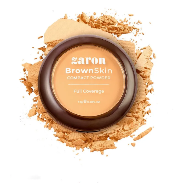 Zaron BrownSkin Compact Powder Biscuit
